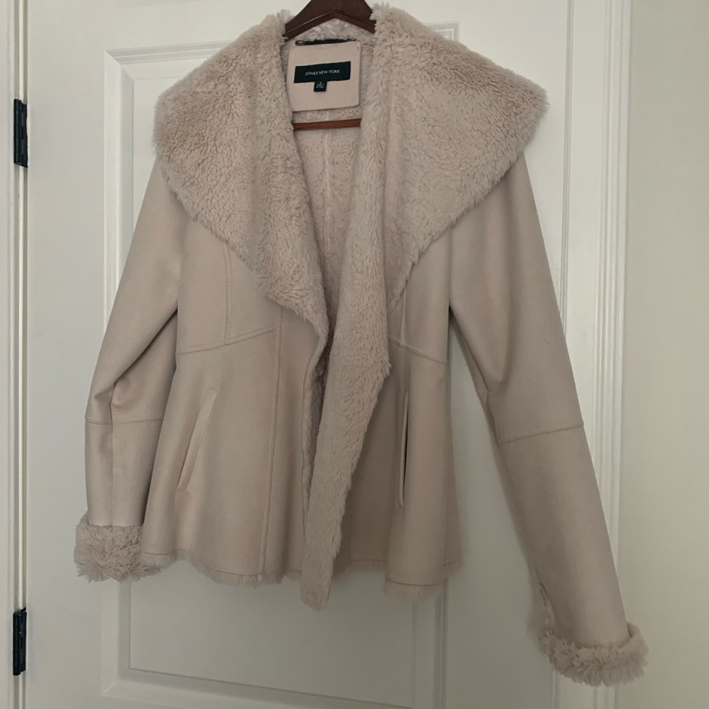 Suede jacket womens small